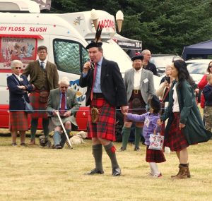 Image of John Mackintosh opening the Moy Event