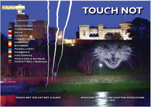 2024 Touch Not Magazine front cover picture